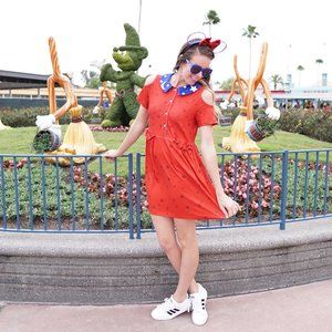 Sorcerer Mickey Collared Dress